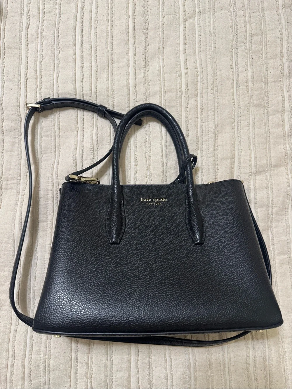 Kate Spade Eva Small Leather Satchel and Staci Bifold Colorblock Wallet